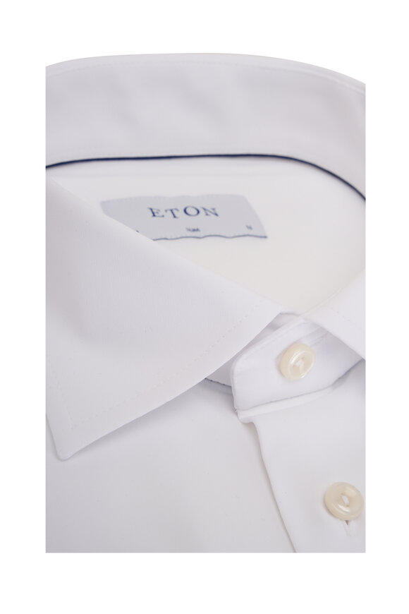 Eton - White Four Way Stretch Dress Shirt