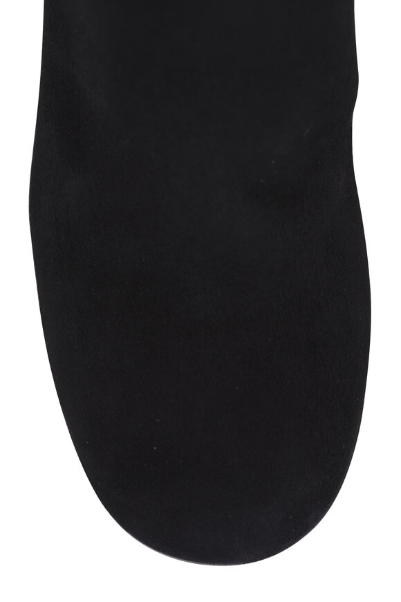 Gianvito Rossi Joelle Black Suede Boot, 70mm - view 6