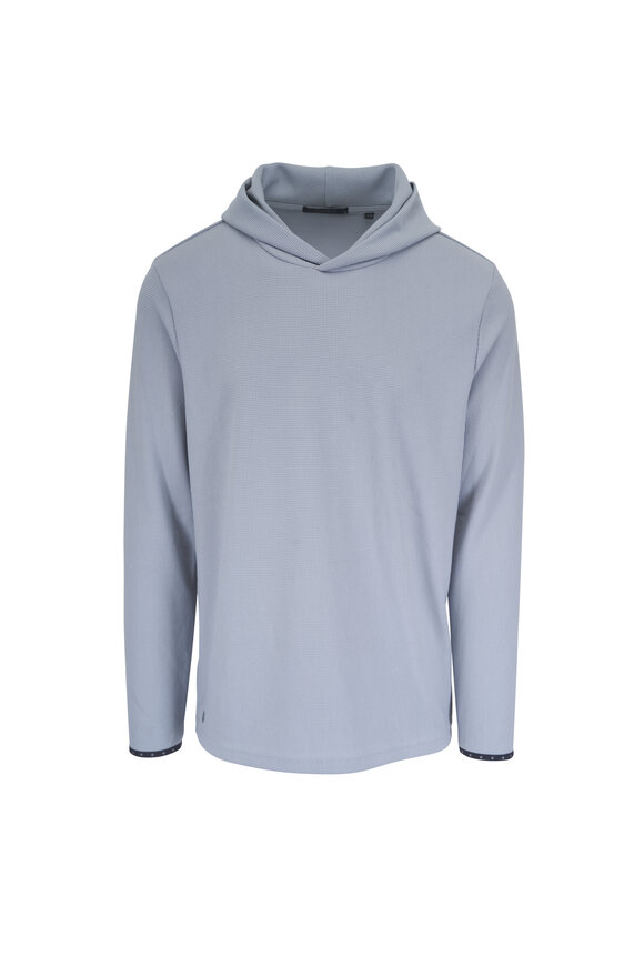 Greyson Pacific Fog Traverse Waffle Hoodie - view 1
