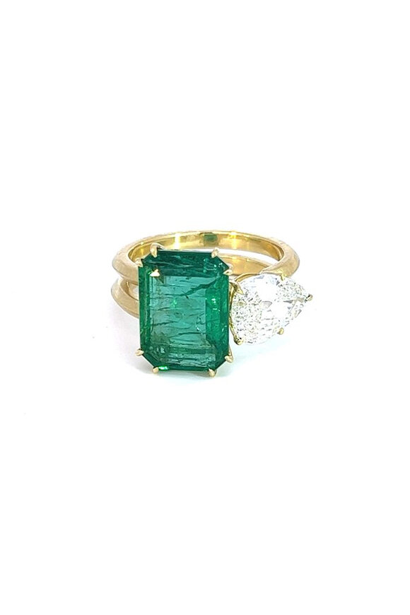 Sylva & Cie - Columbian Emerald Ring | Mitchell Stores