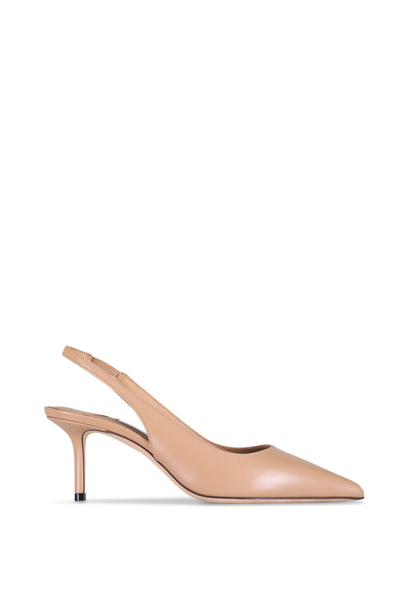 Jimmy Choo Love Chai Leather Slingback, 65mm - view 2