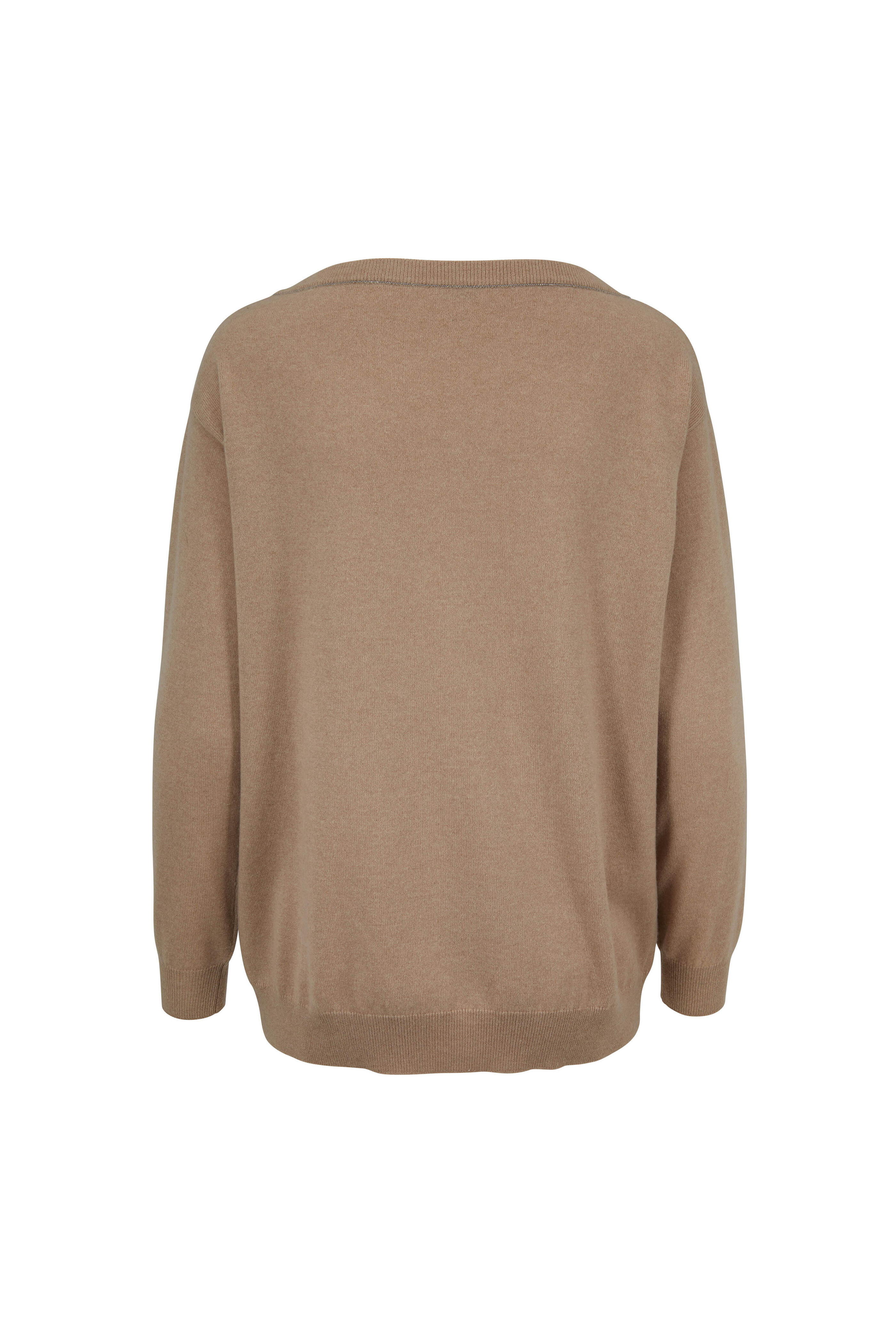 Brunello Cucinelli - Exclusively Ours! Farro Cashmere Slouchy Sweater