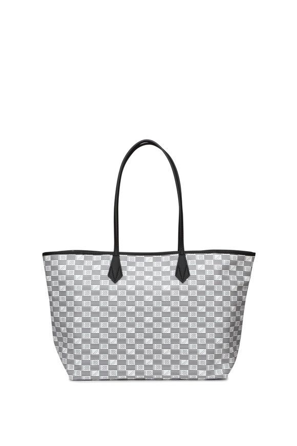LOEWE かごバッグ 白BOLSO CESTA PEQUE NATURAL Loewe - Natural & White Small Basket Bag | Mitchell Stores