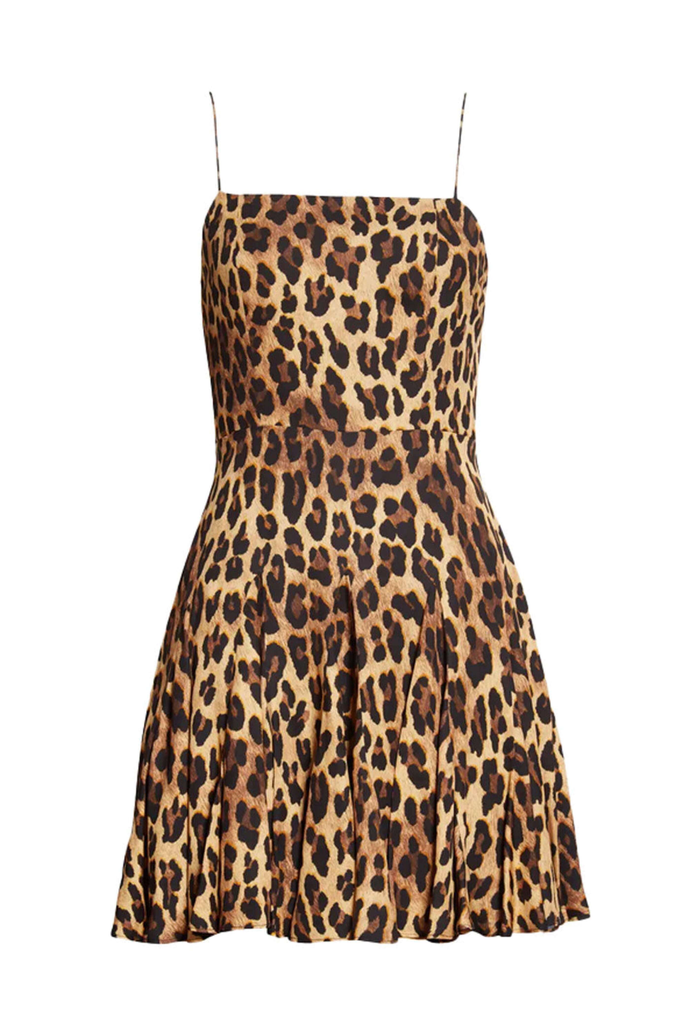 Alice & Olivia - Leopard Ginny Mini Dress | Mitchell Stores