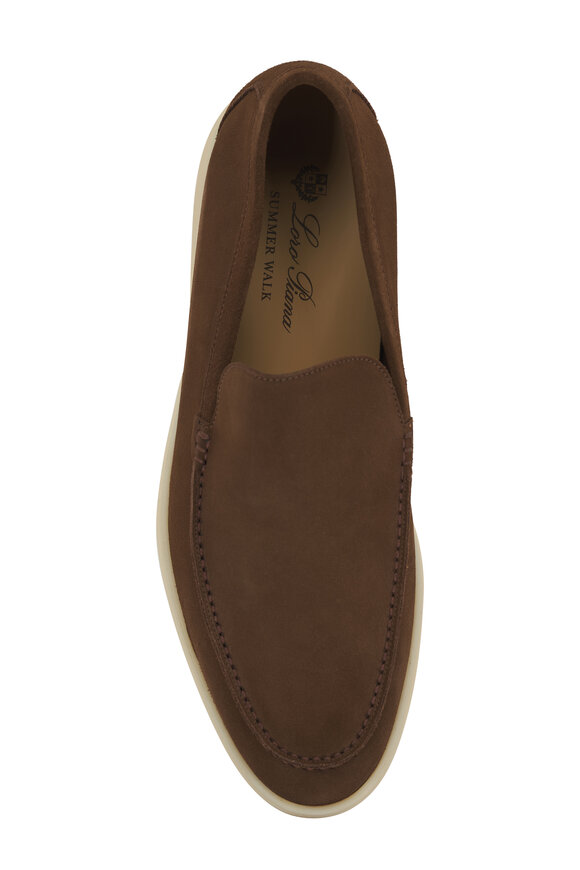 Loro Piana - Summer Walk Light Brown Suede Loafer