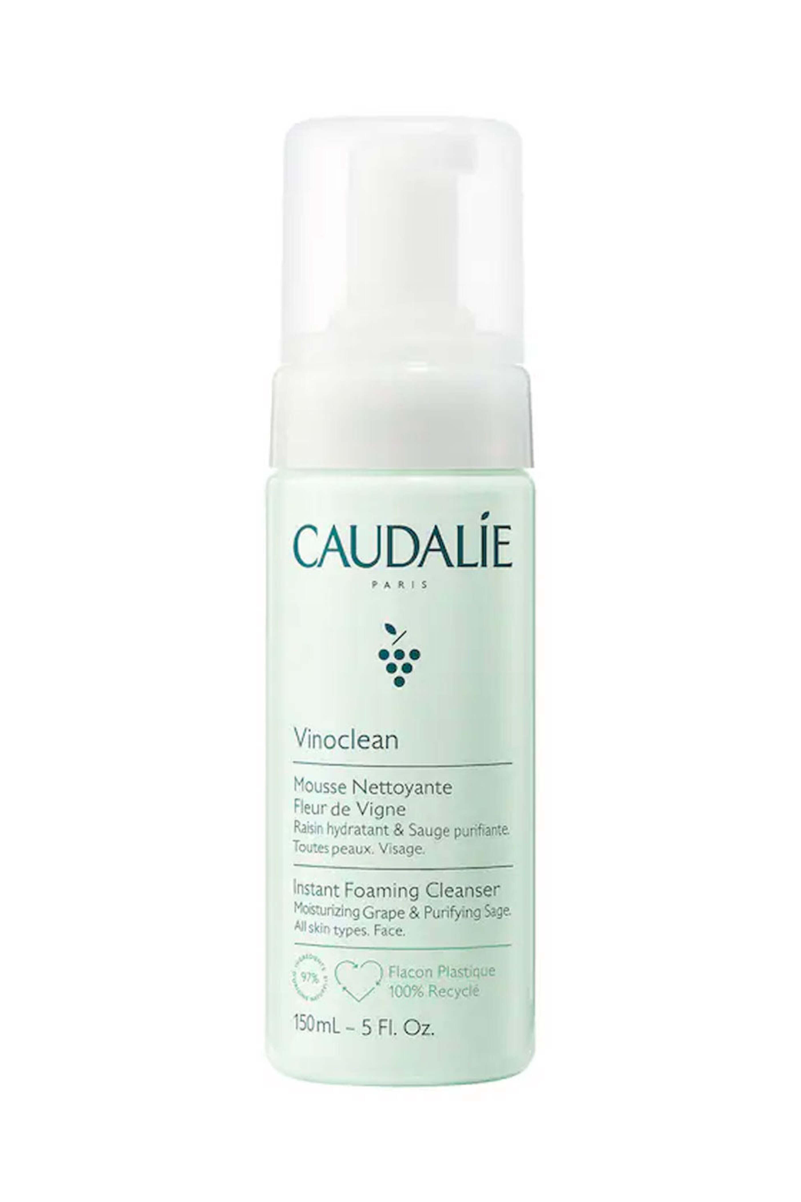 Caudalie - Vinoclean Gentle Instant Foaming Cleanser