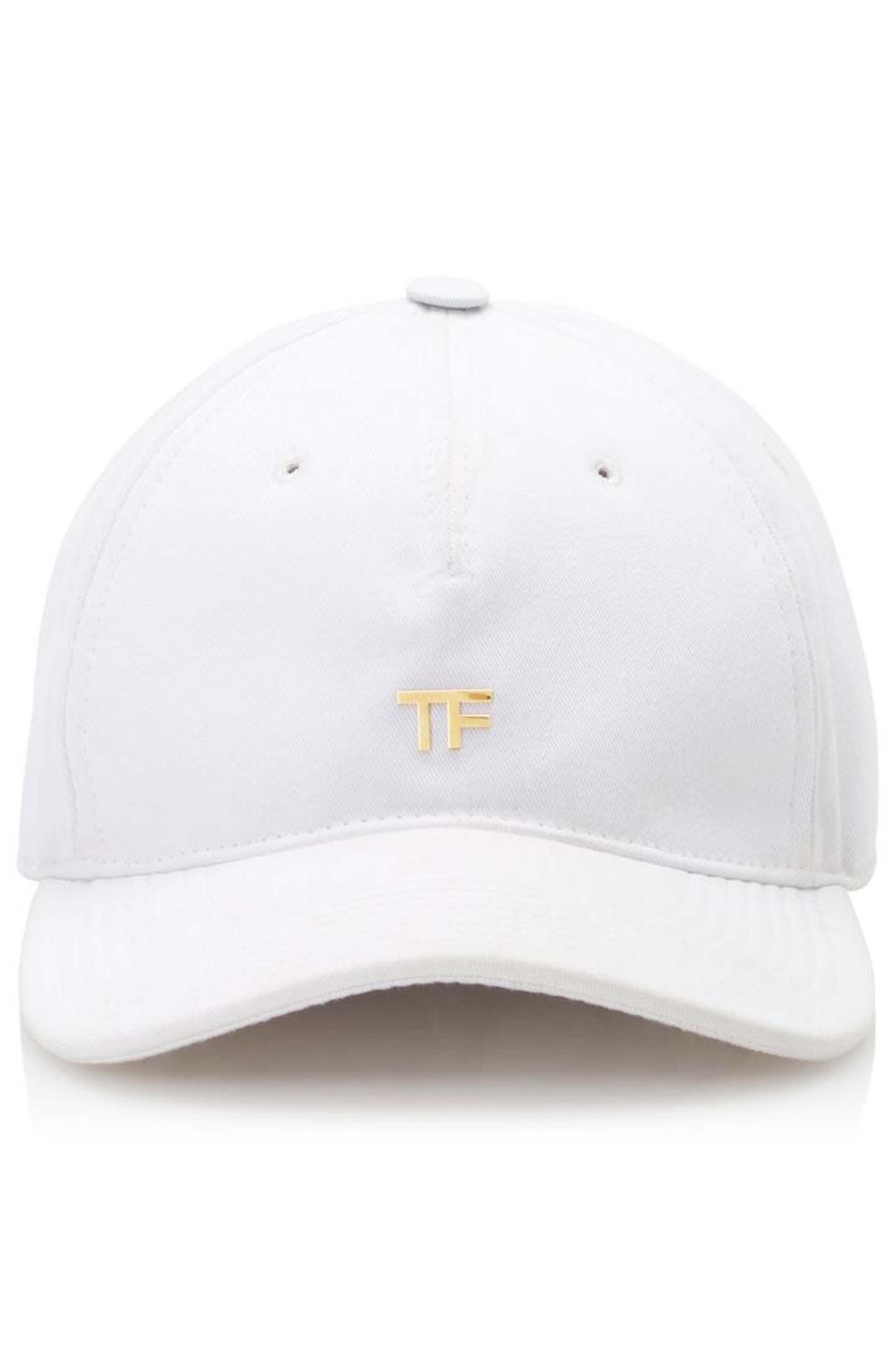 Tom Ford - Cotton Canvas Baseball Cap in White