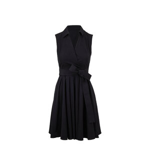 black strapless chiffon dress Strapless Chiffon Scoop Neckline Gown by Cinderella Divine 7433 main image 0