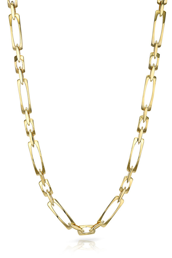 Dru 14k Yellow Gold Godfather Necklace