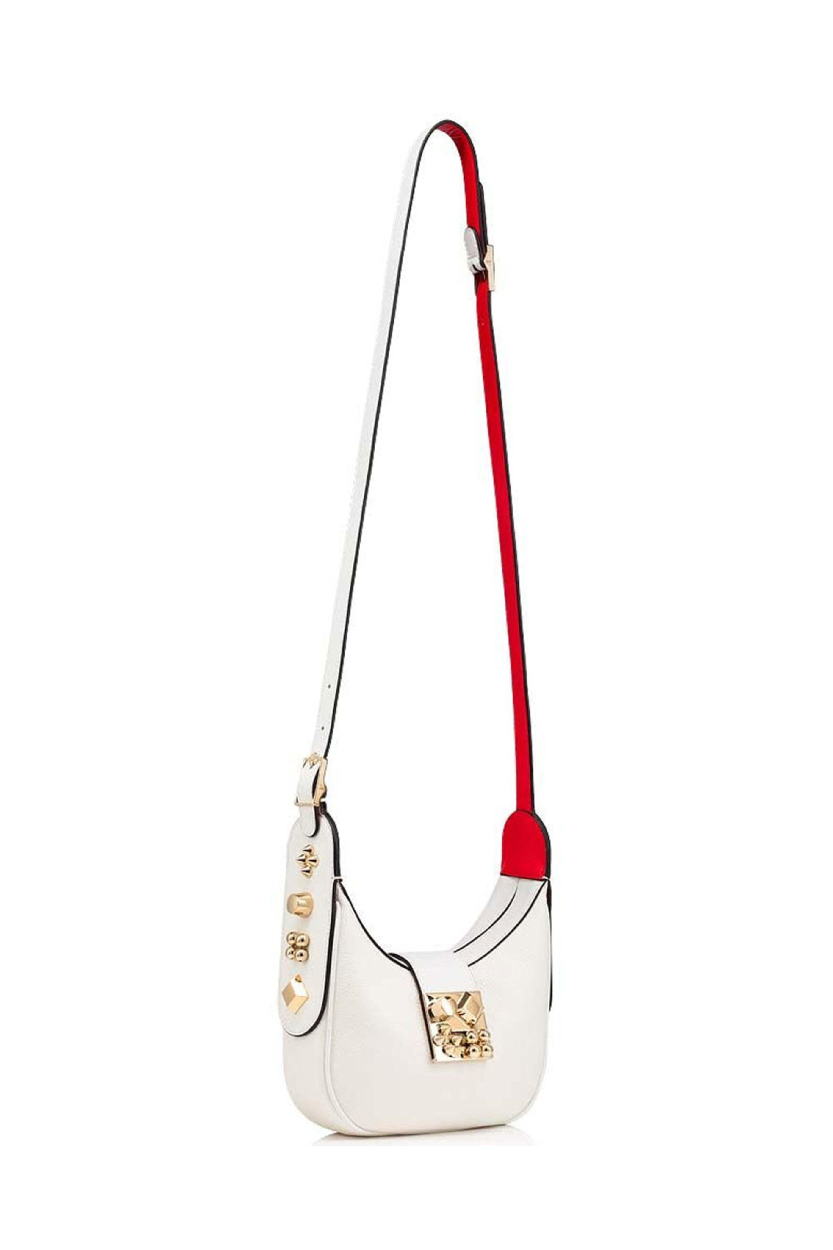 Christian Louboutin - Carasky Mini Shoulder Bag in Bianco