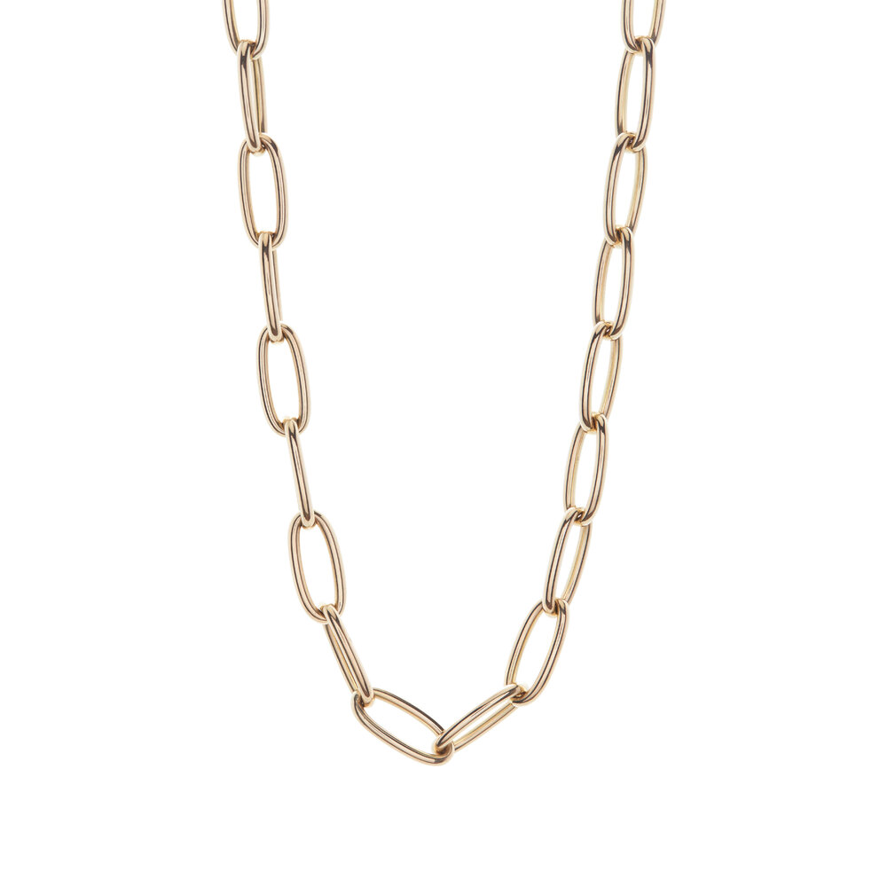 Kai Linz - Yellow Gold Jumbo Link Chain | Mitchell Stores