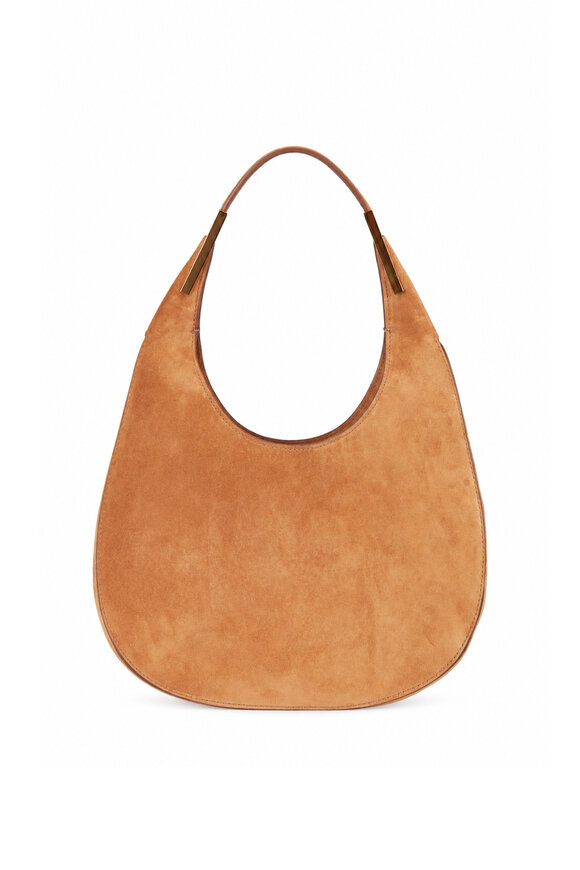 Savette Small Florence Saddle Suede Hobo Bag - view 1