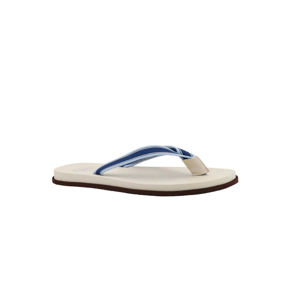 【関税&送料込】Brunello Cucinelli Flip Flop Brunello Cucinelli - Light Blue Ribbon Flip Flop