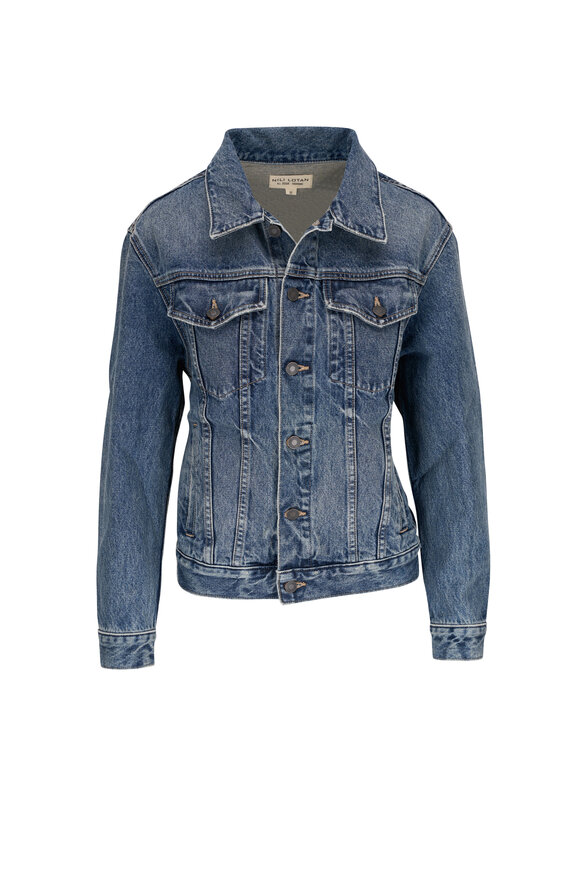 Nili Lotan - Hubert Ocean Wash Denim Jacket