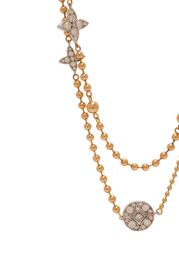 Mariani - Lucilla Diamond Station Necklace 