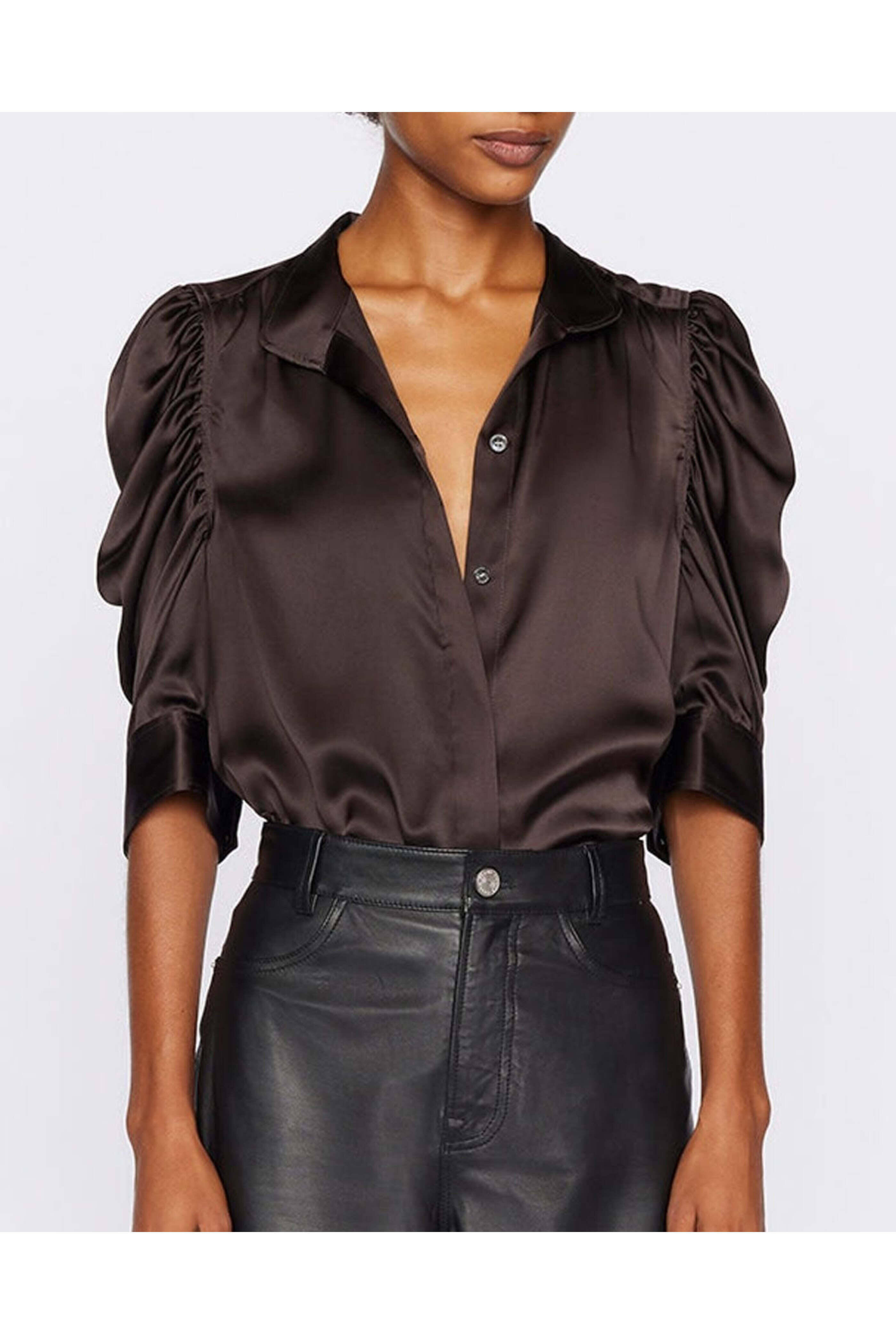 Frame - Americano Gillian Blouse