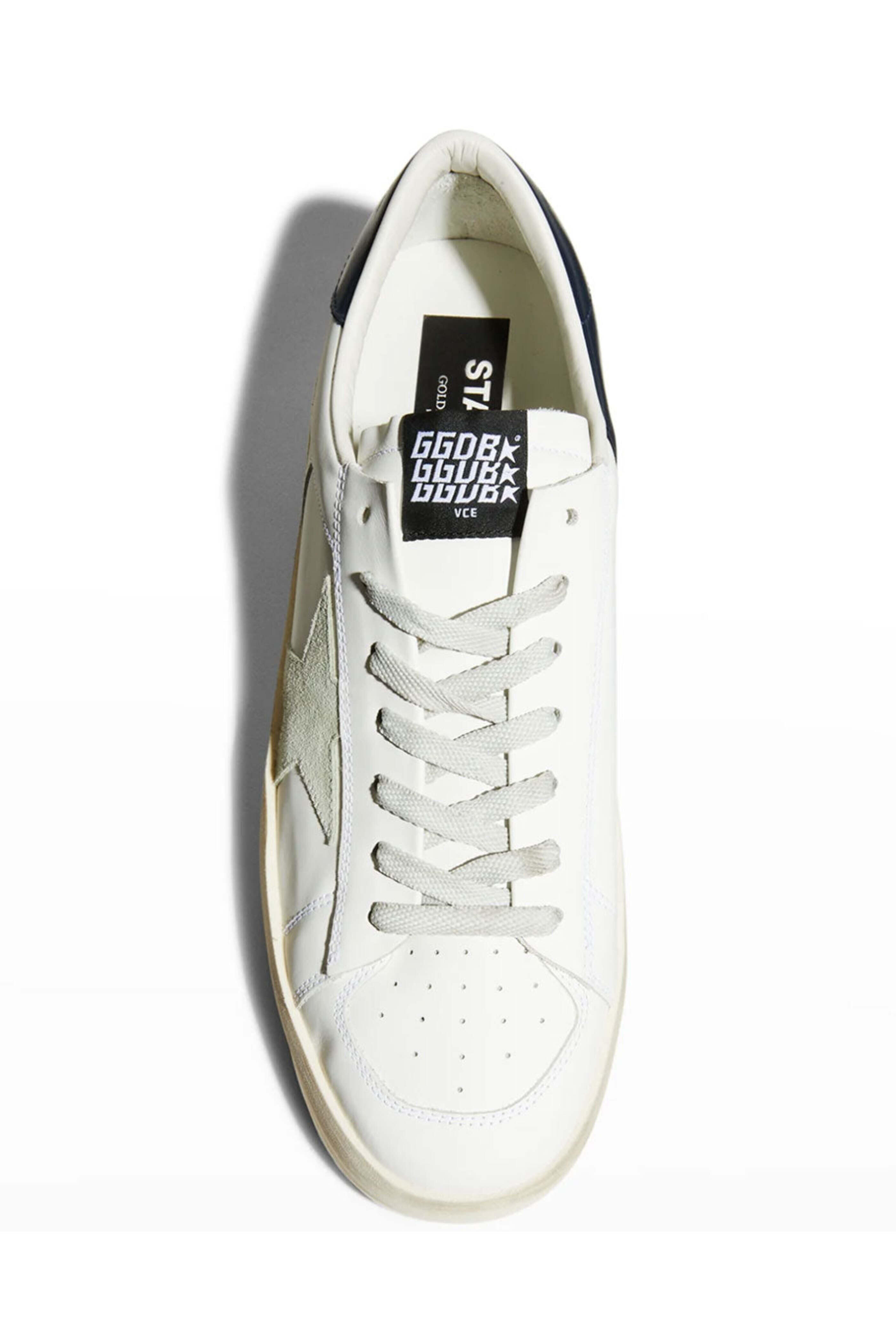 Golden Goose - Stardan Sneaker in White Ice and Black