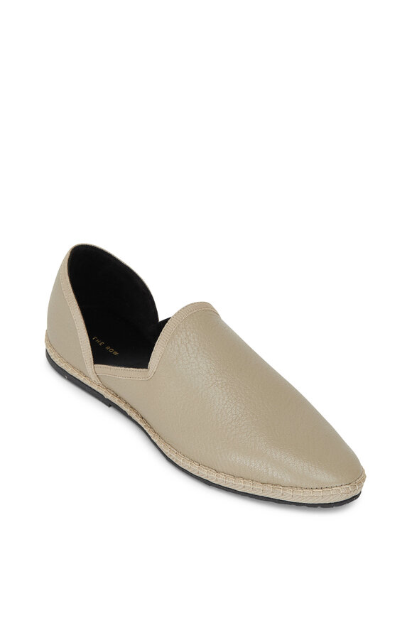 The Row - Friulane Nuage Off White Leather Loafer