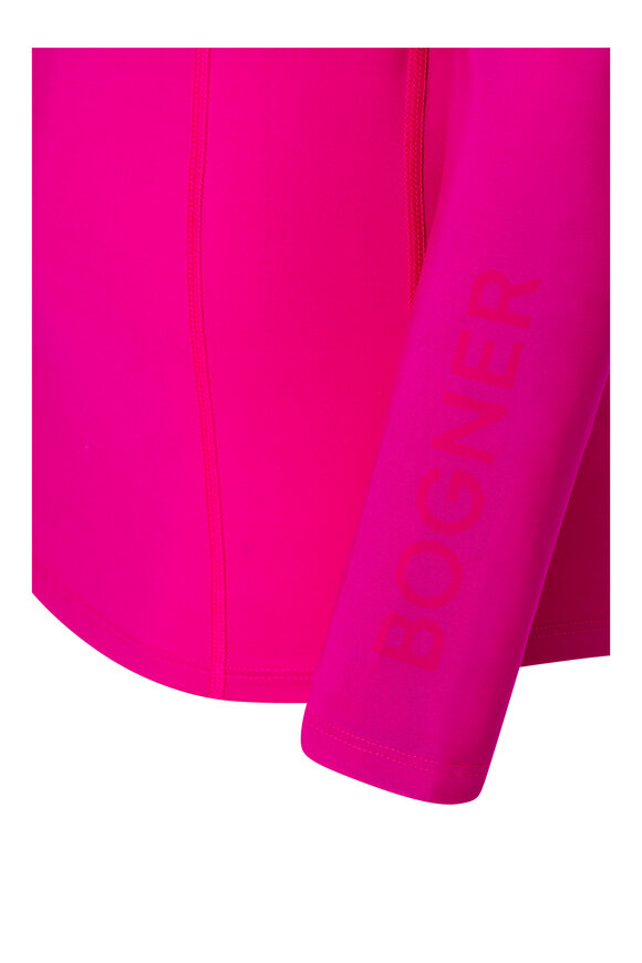 Bogner - Madita Hot Pink Quarter Zip Pullover 