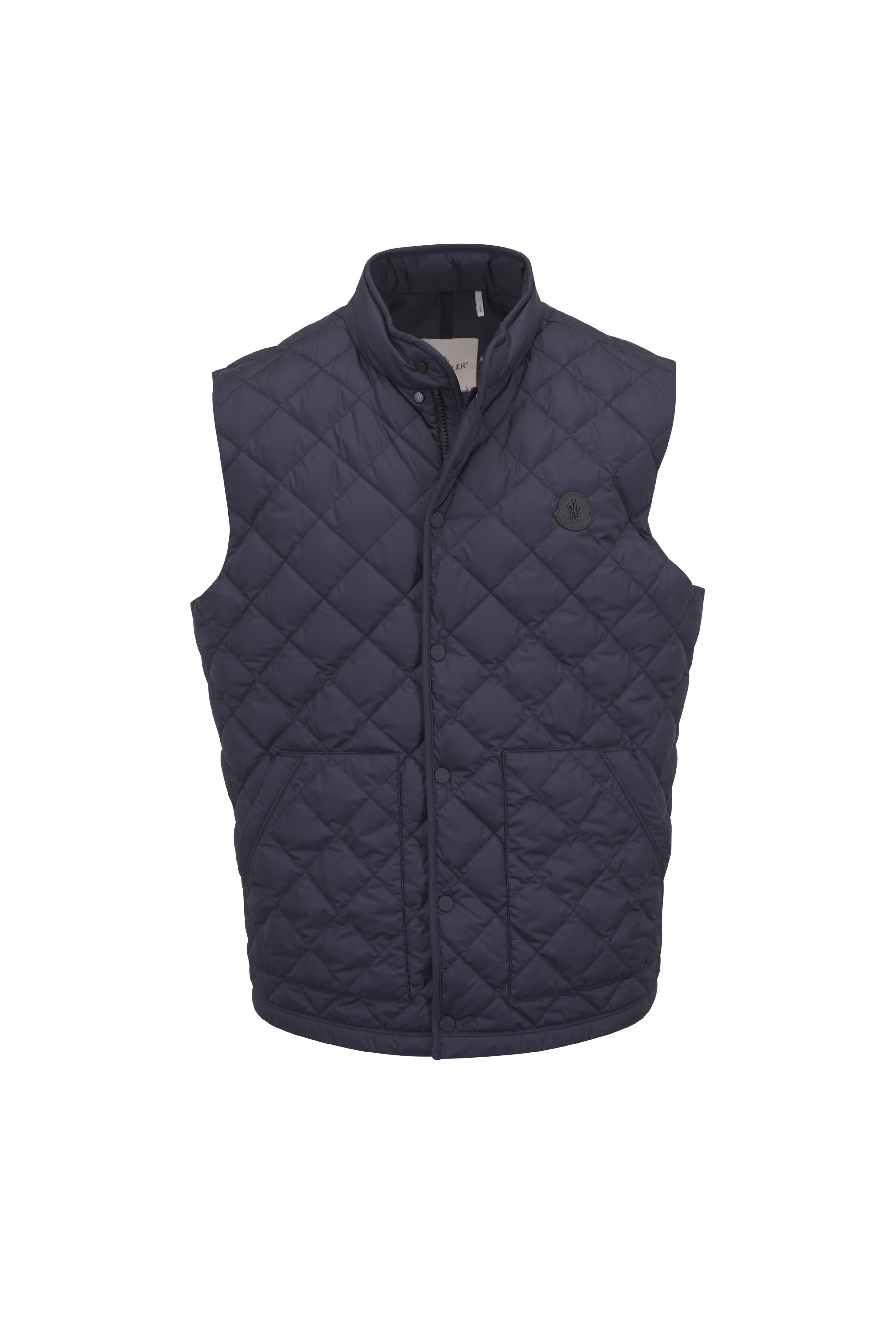 Moncler - Lycope Navy Diamond Quilted Vest