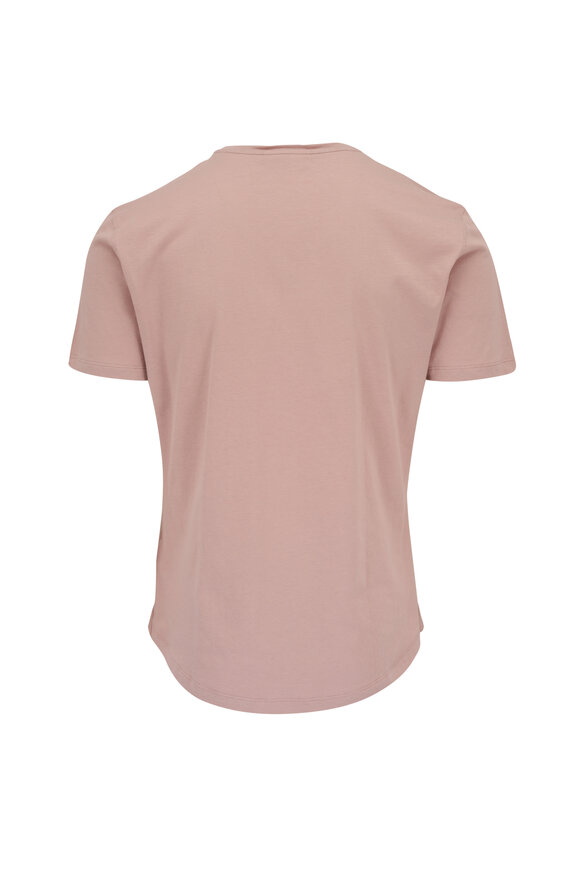 Orlebar Brown - OB-T Seashell Pink Cotton & Silk T-Shirt