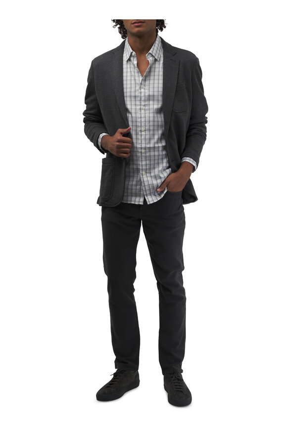 Faherty Brand - Inlet Knit Charcoal Gray Blazer