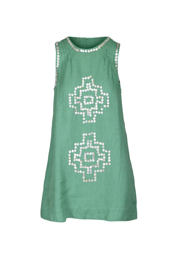 Carolina K Eva Green Mini Dress