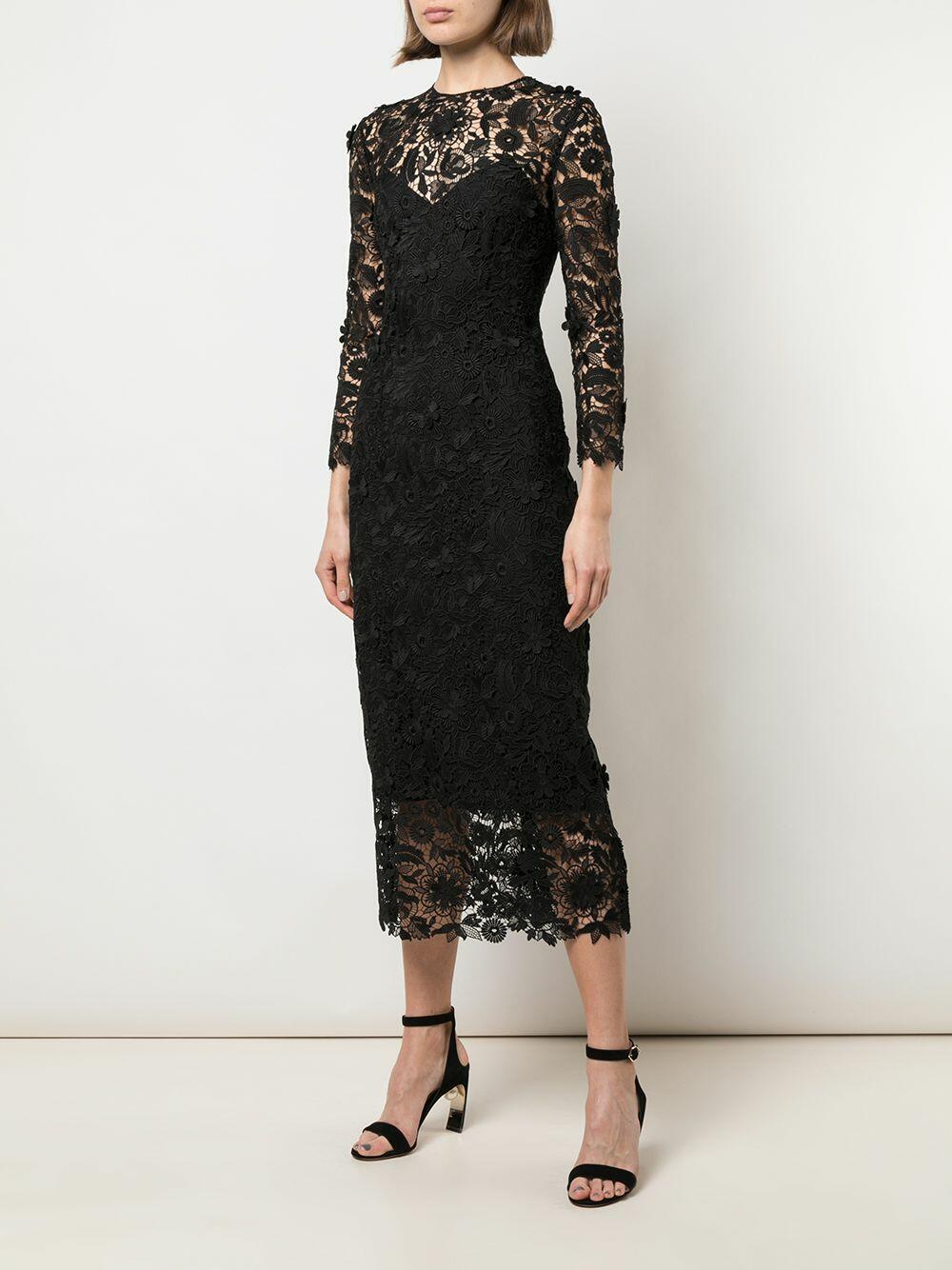 Carolina herrera shop lace dress