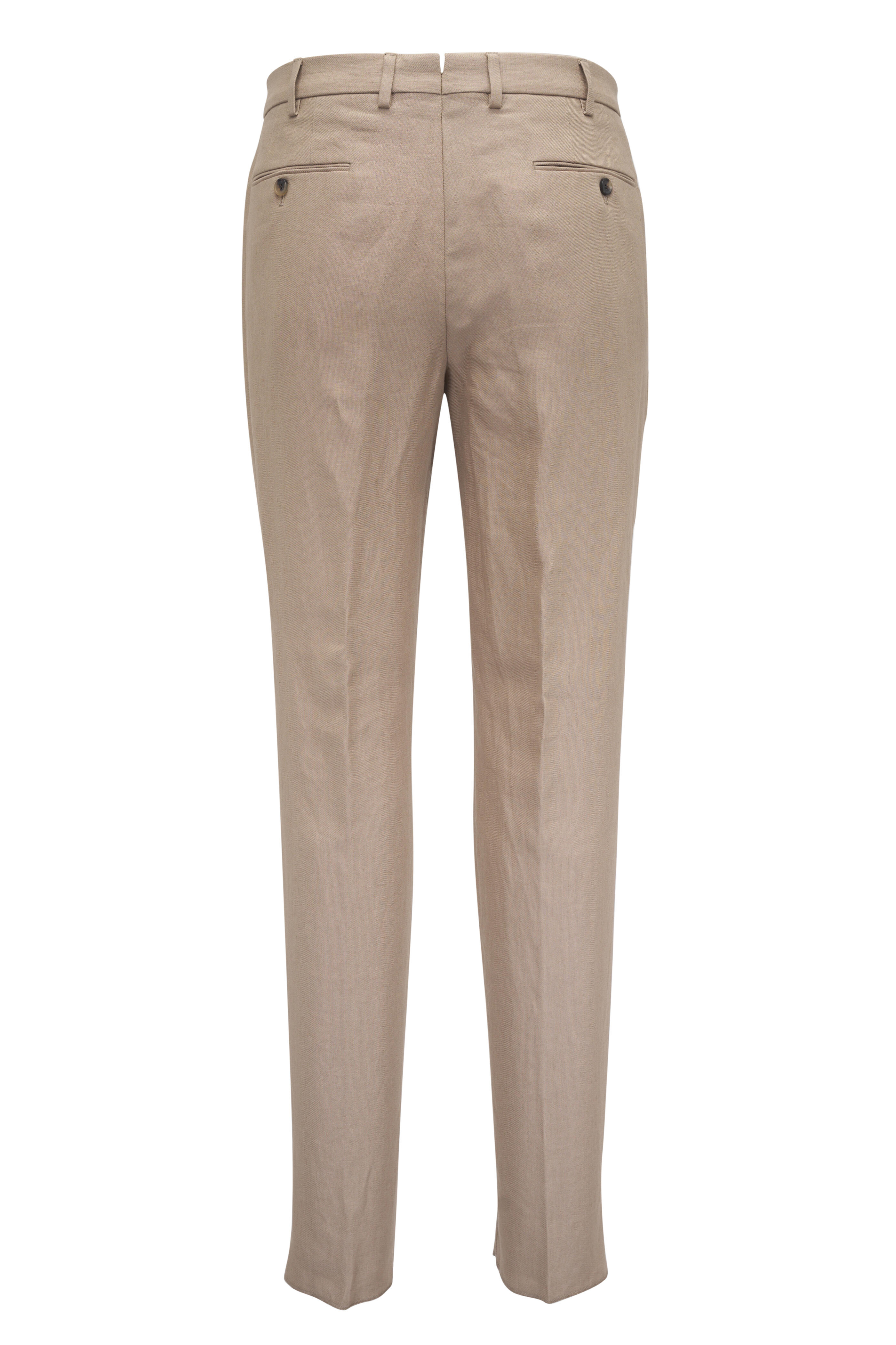 パンツ Loro Piana Emmit Trousers Loro Piana - Carlo Elmwood Antigua Linen Pant | Mitchell Stores