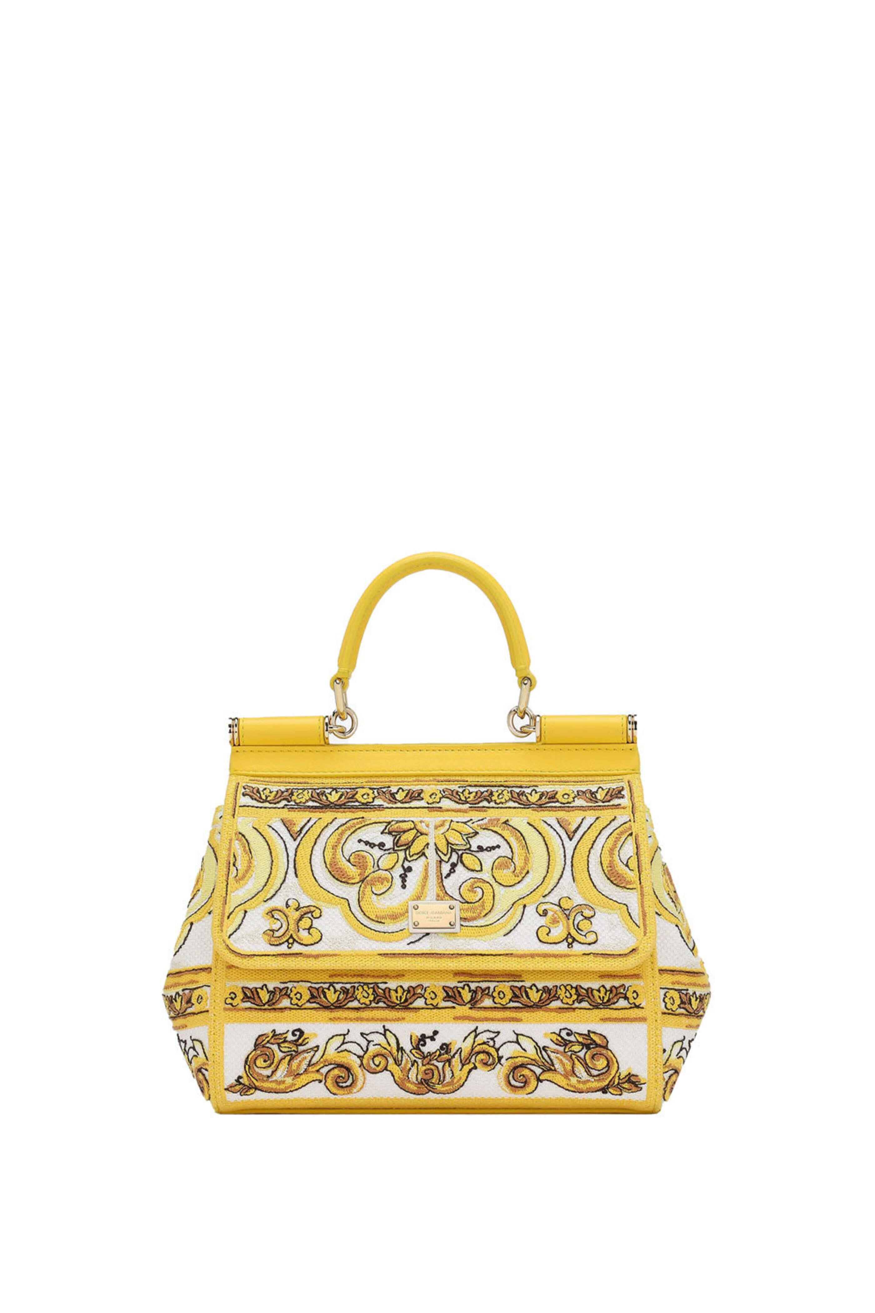 Dolce & Gabbana SICILY ミディアム ハンドバッグ マヨリカ Dolce & Gabbana SICILY ミディアム ハンドバッグ マヨリカ