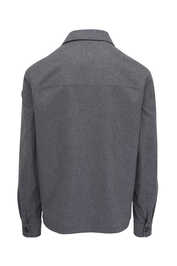 Moncler - Dark Gray Shirt Jacket 