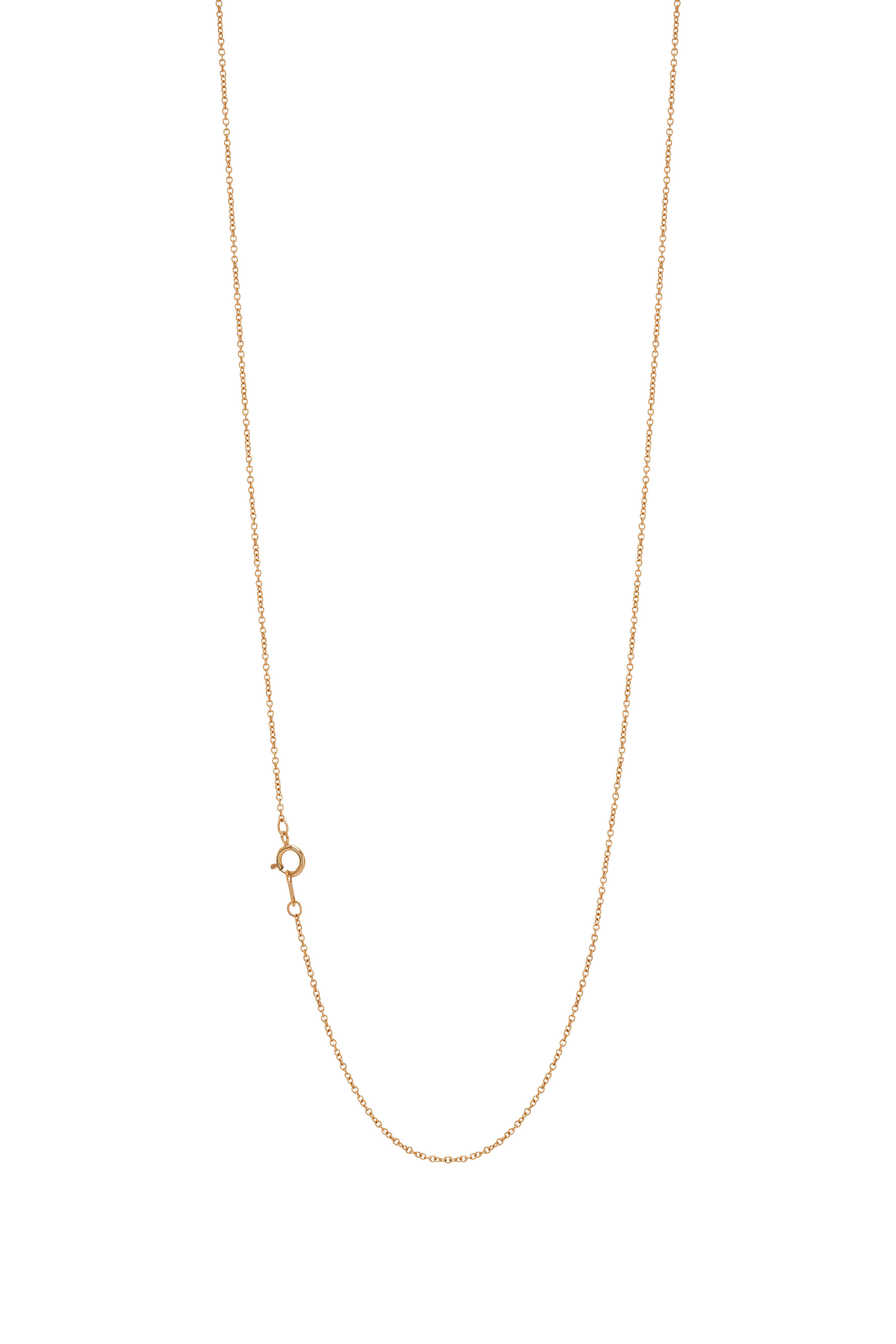 Mindy Fox - 18K Green Gold Cable Chain Necklace | Mitchell Stores