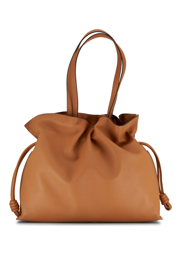 Loewe - XL Flamenco Warm Desert Leather Knot Bag