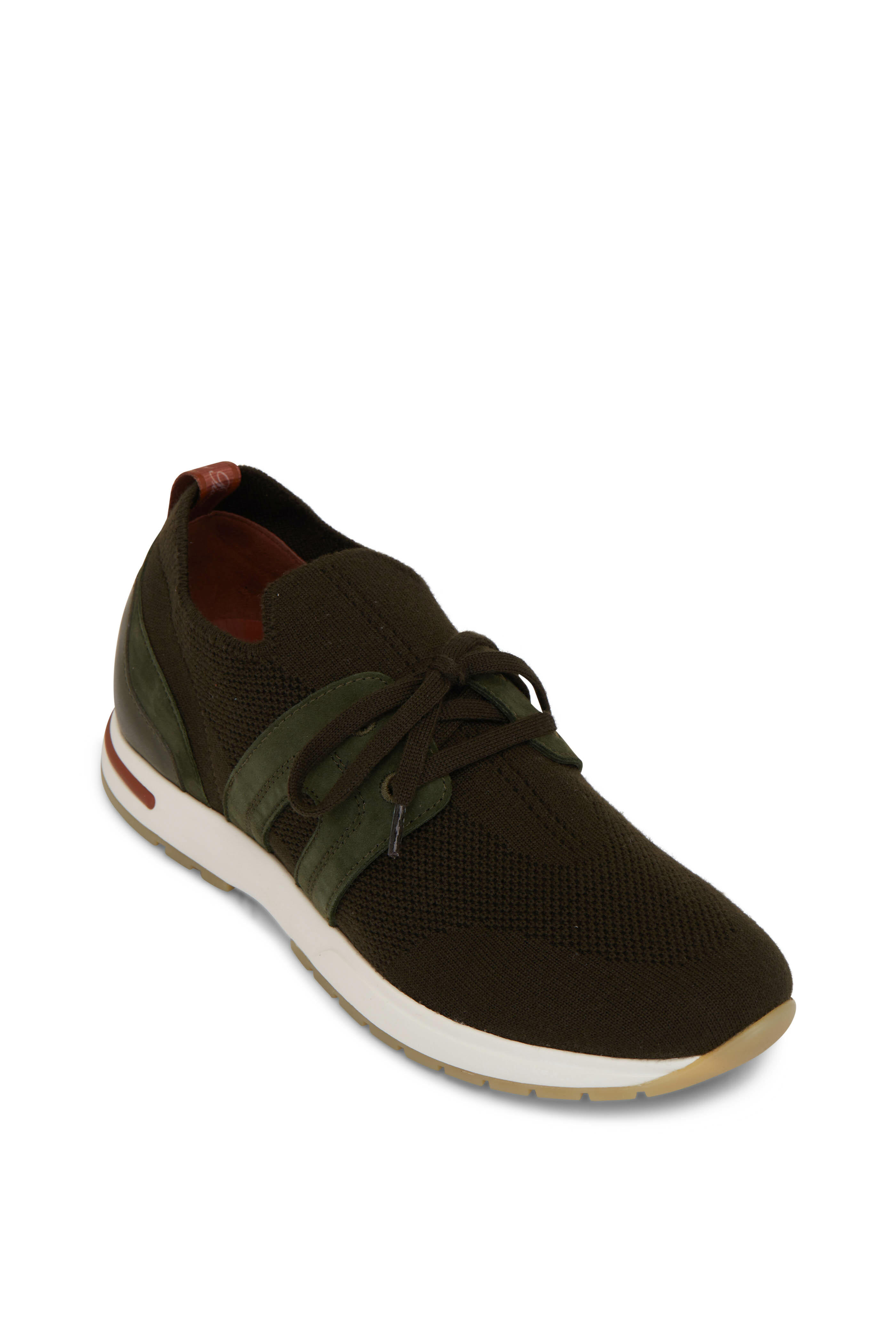 Loro Piana - Flexy Walk Green Lady Wish Sneaker | Mitchell