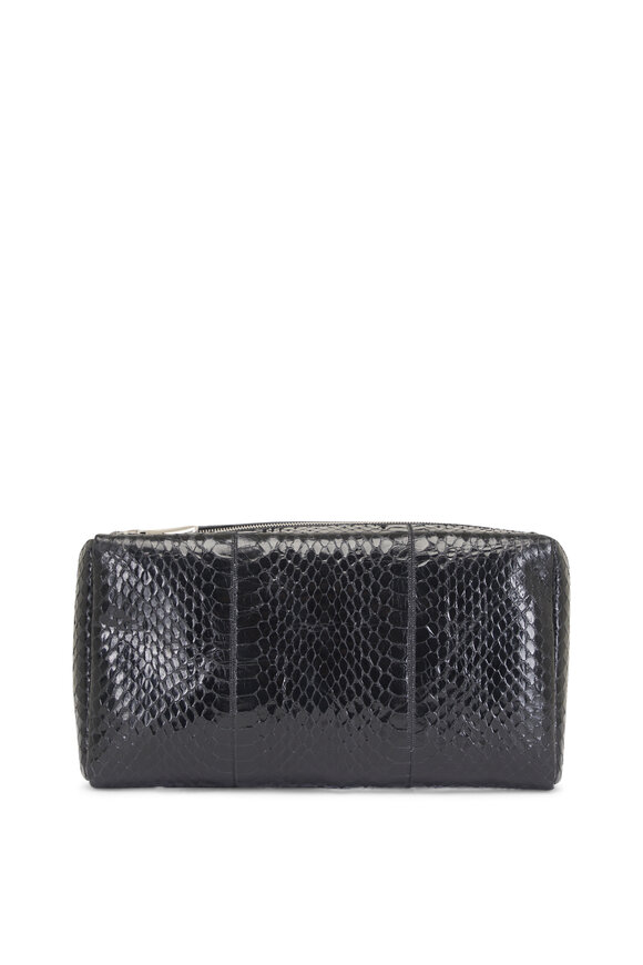 The Row Black Square Compact Clutch