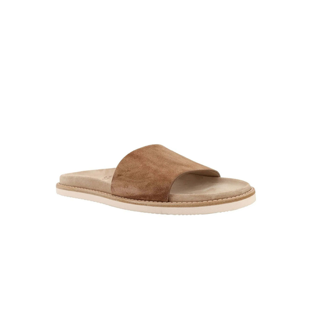 サンダル BRUNELLO CUCINELLI 'Pool Slide' sandals (MZUNAVH328 CJR38) Brunello Cucinelli - Blue & Gray Stripe Rubber Pool Slide