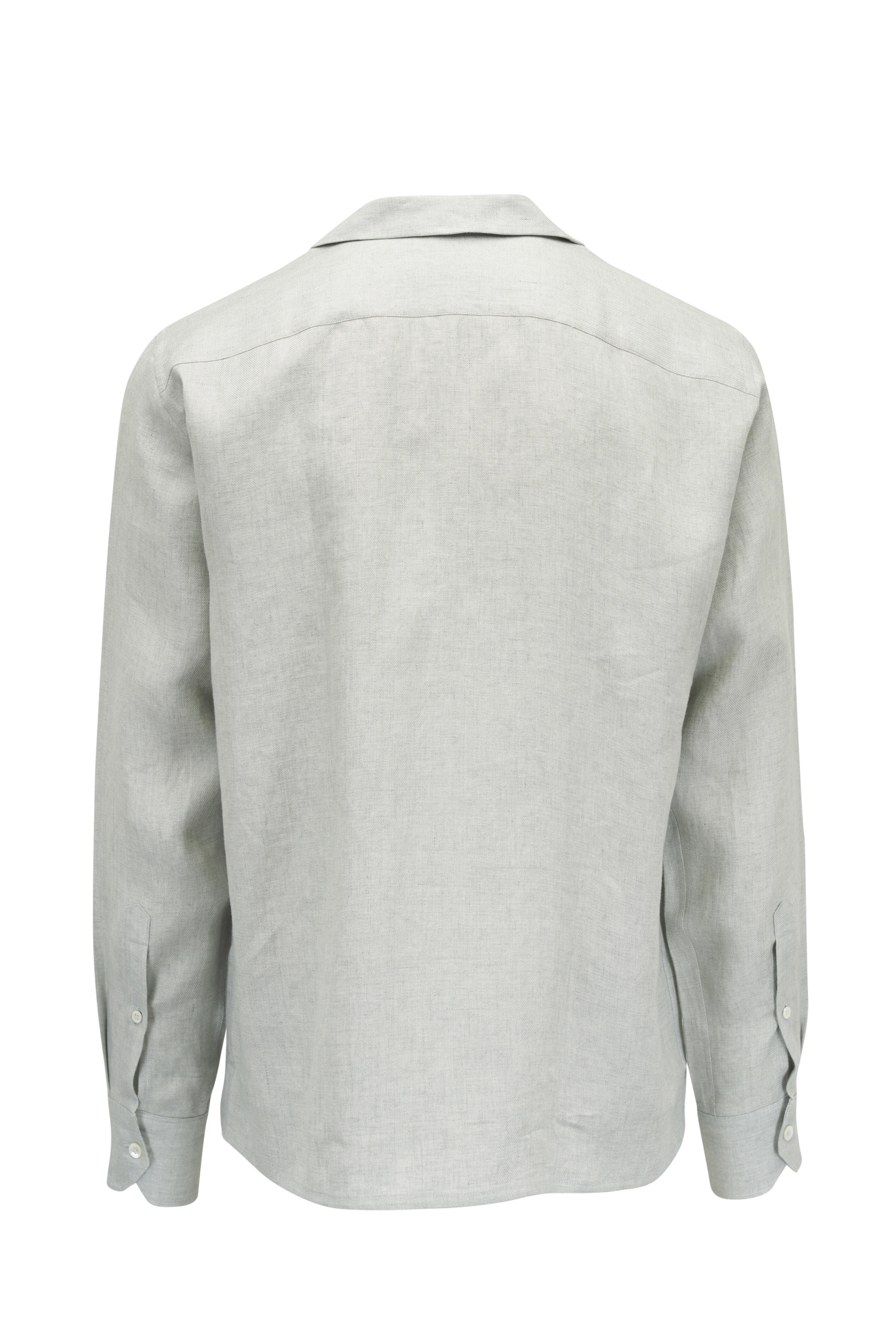 Maurizio Baldassari - Sage Linen Sport Shirt