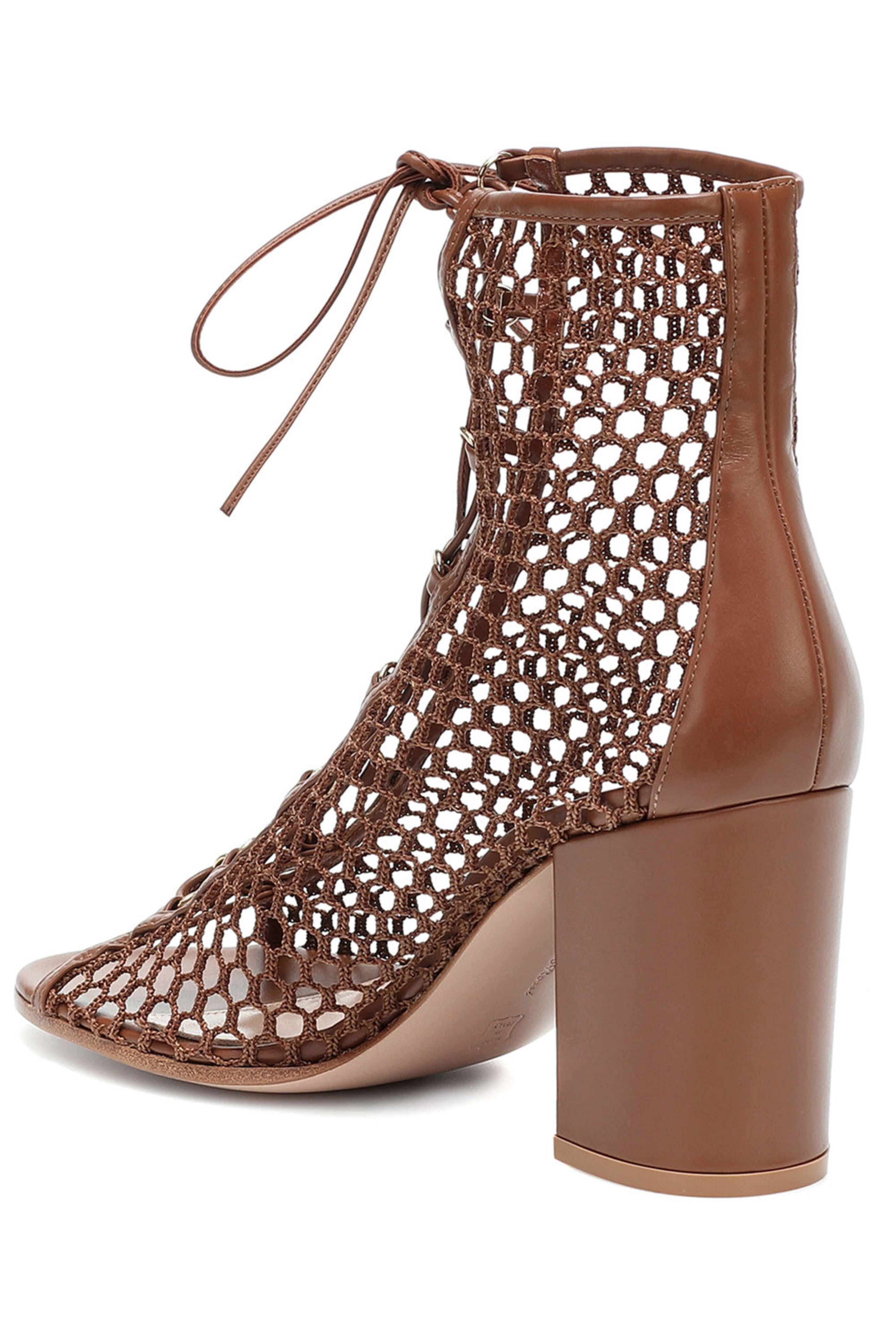 Gianvito Rossi - Santana Mesh Bootie