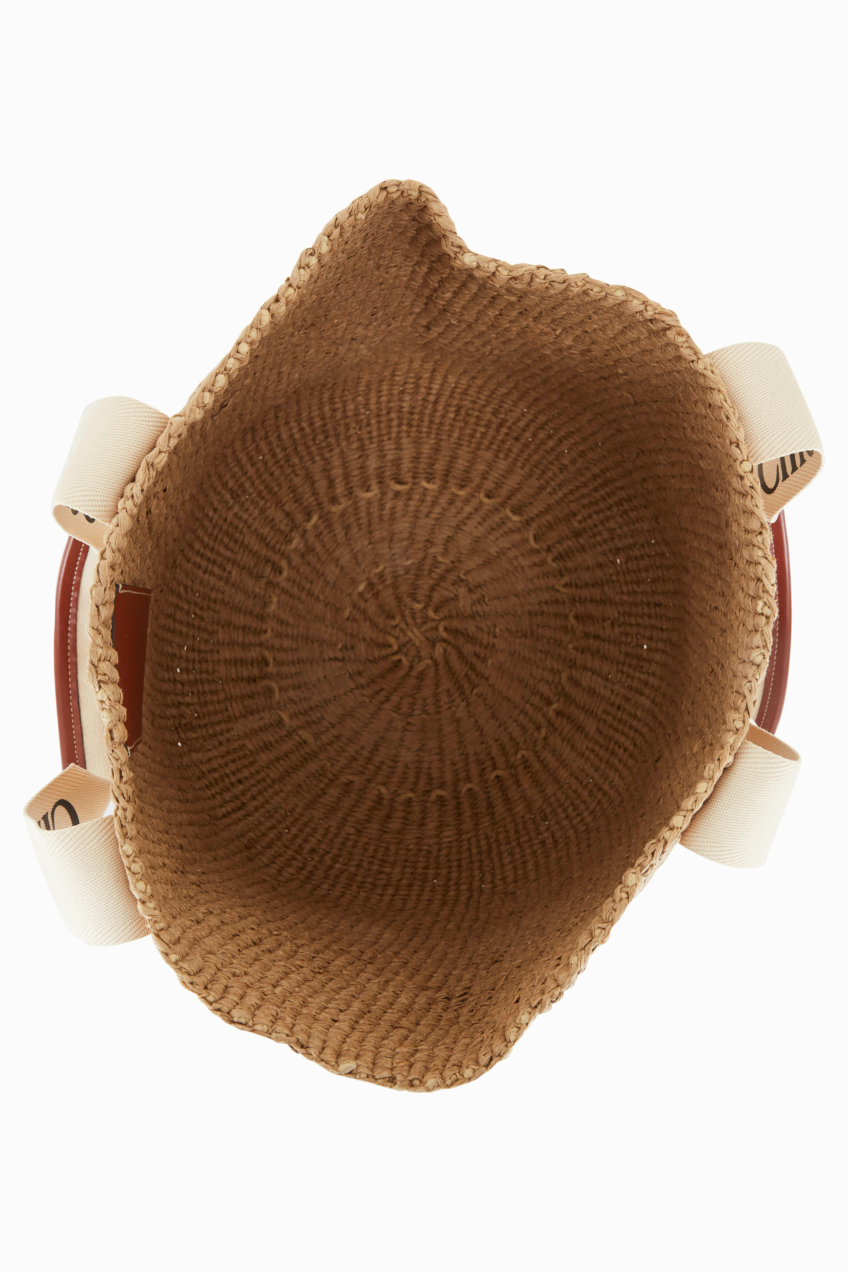 Chloé - White Woody Paper Logo Tote