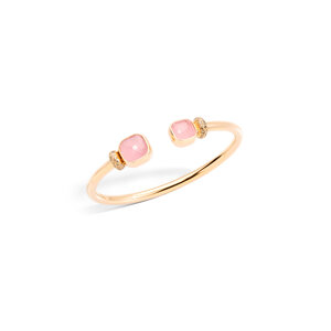 Pomellato - Nudo Rose Quartz & Diamond Bracelet