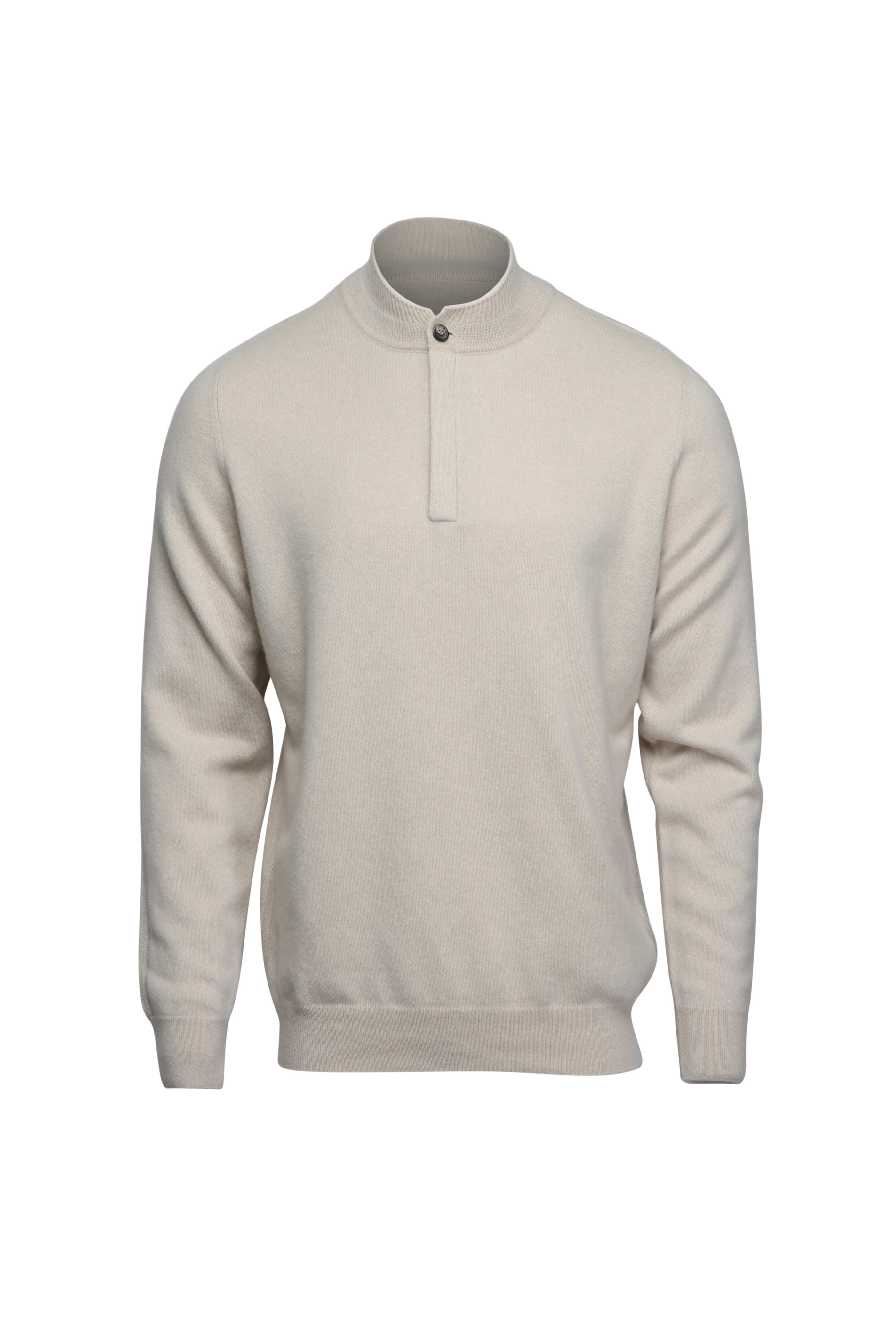 Colombo - Sand Melange Cashmere Sweater