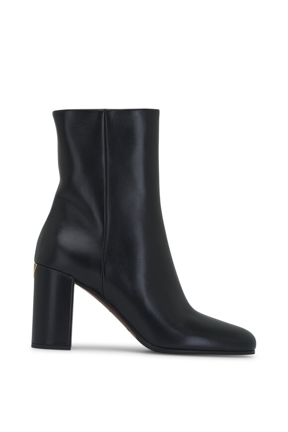 Prada - Black Leather Boot, 85mm