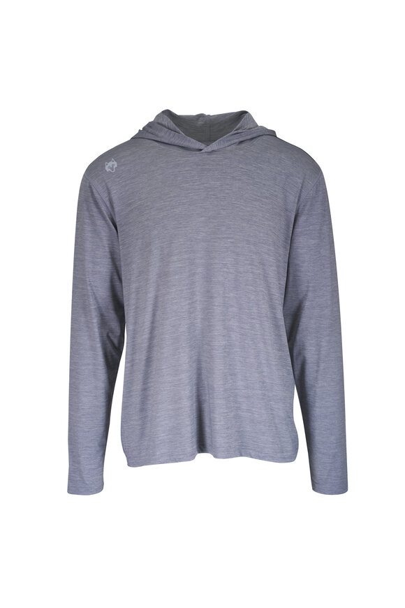 Greyson Light Gray Sport Hoodie - view 1