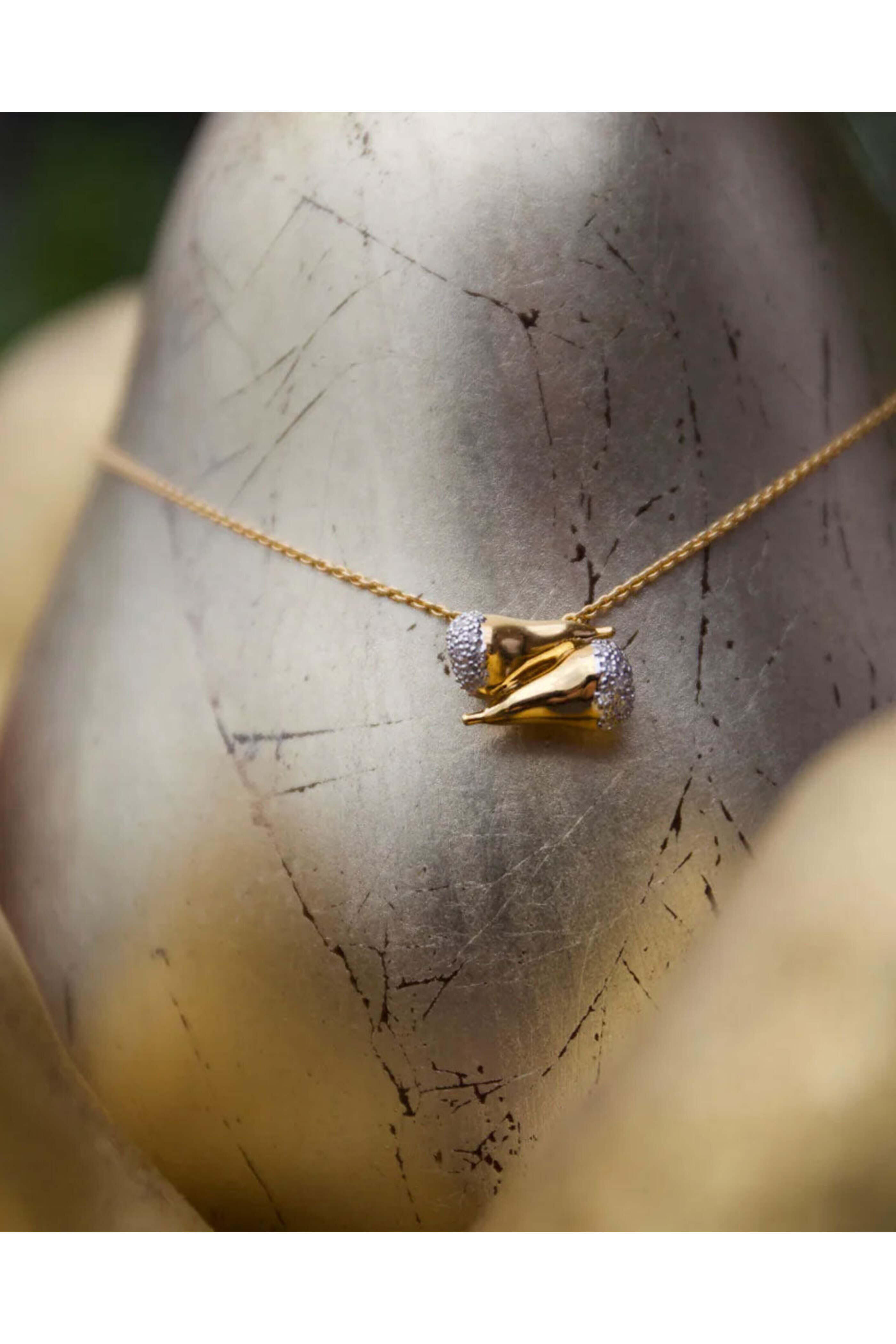 Pavé The Way Jewelry - Pearing Strength With Beauty Necklace