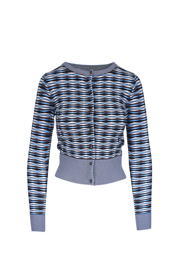 Nili Lotan - Albany Navy Cashmere Hoodie | Mitchell Stores