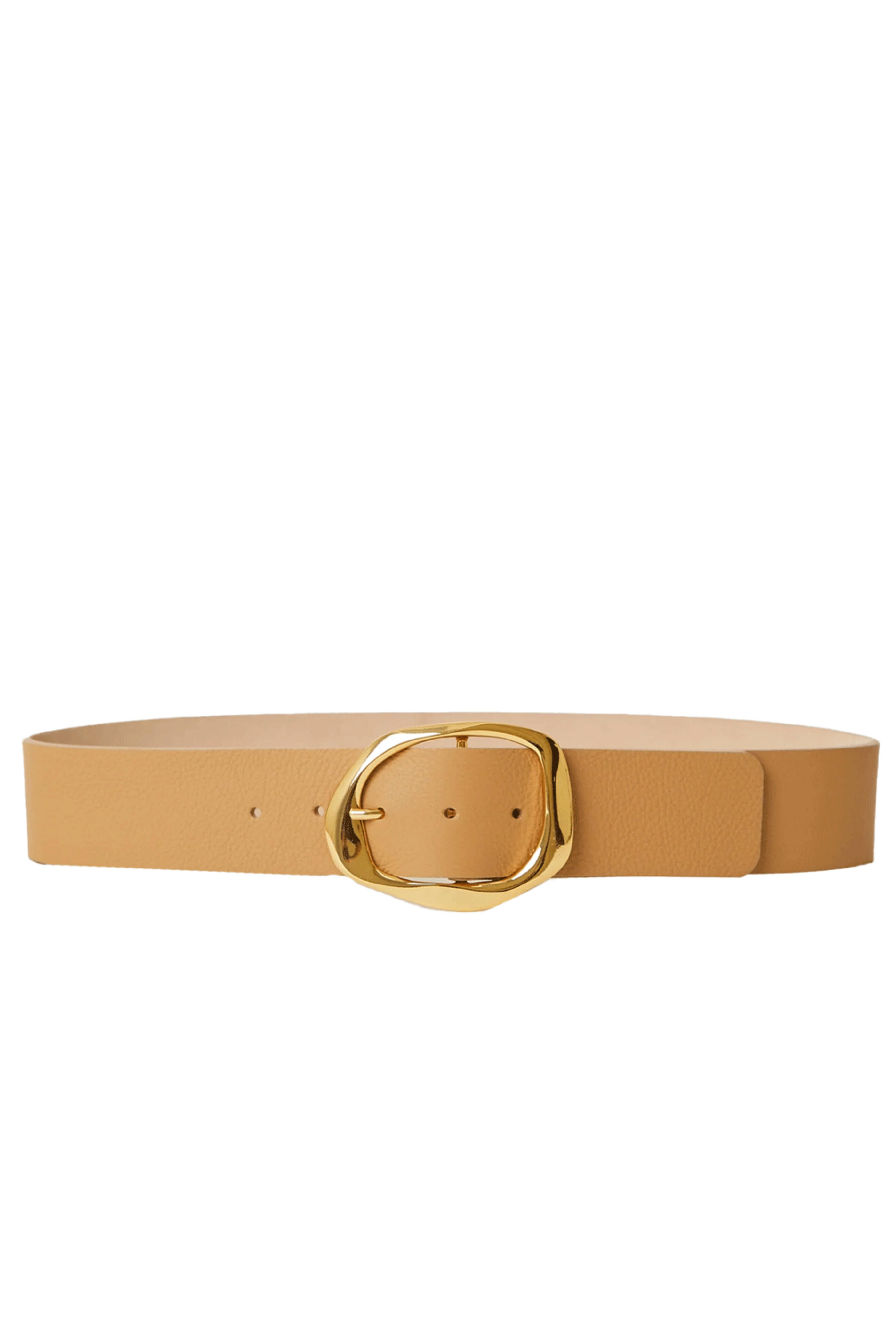 B-Low The Belt - Edmond Leather Belt in Vachetta and Gold display picture 3
