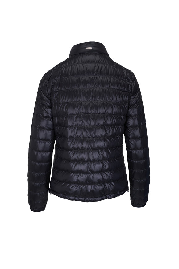 Herno Ultralight Black Bomber Jacket - view 4