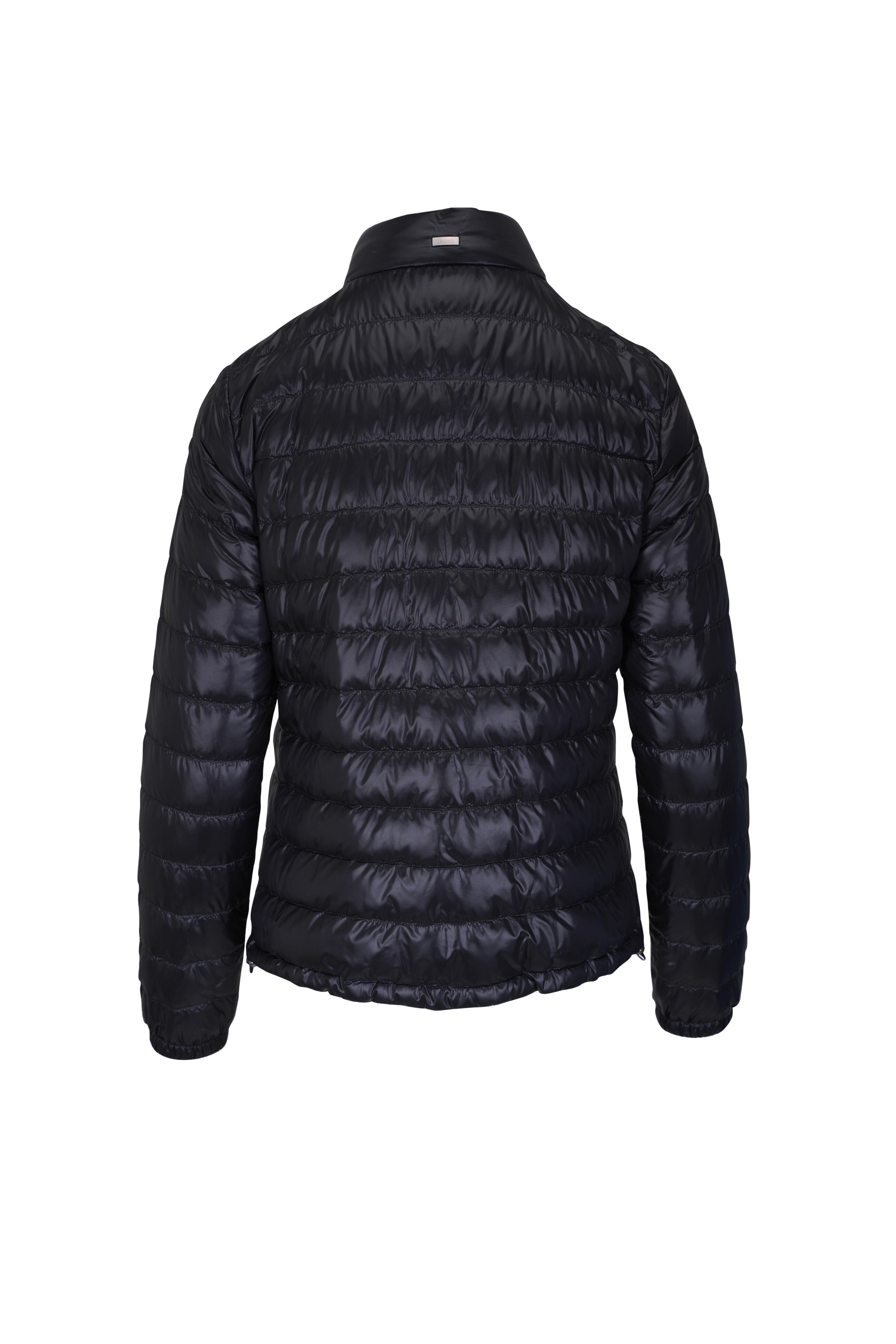 Herno - Ultralight Black Bomber Jacket