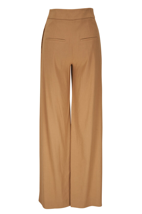 Veronica Beard - Jodie Desert Linen Wide Leg Pant