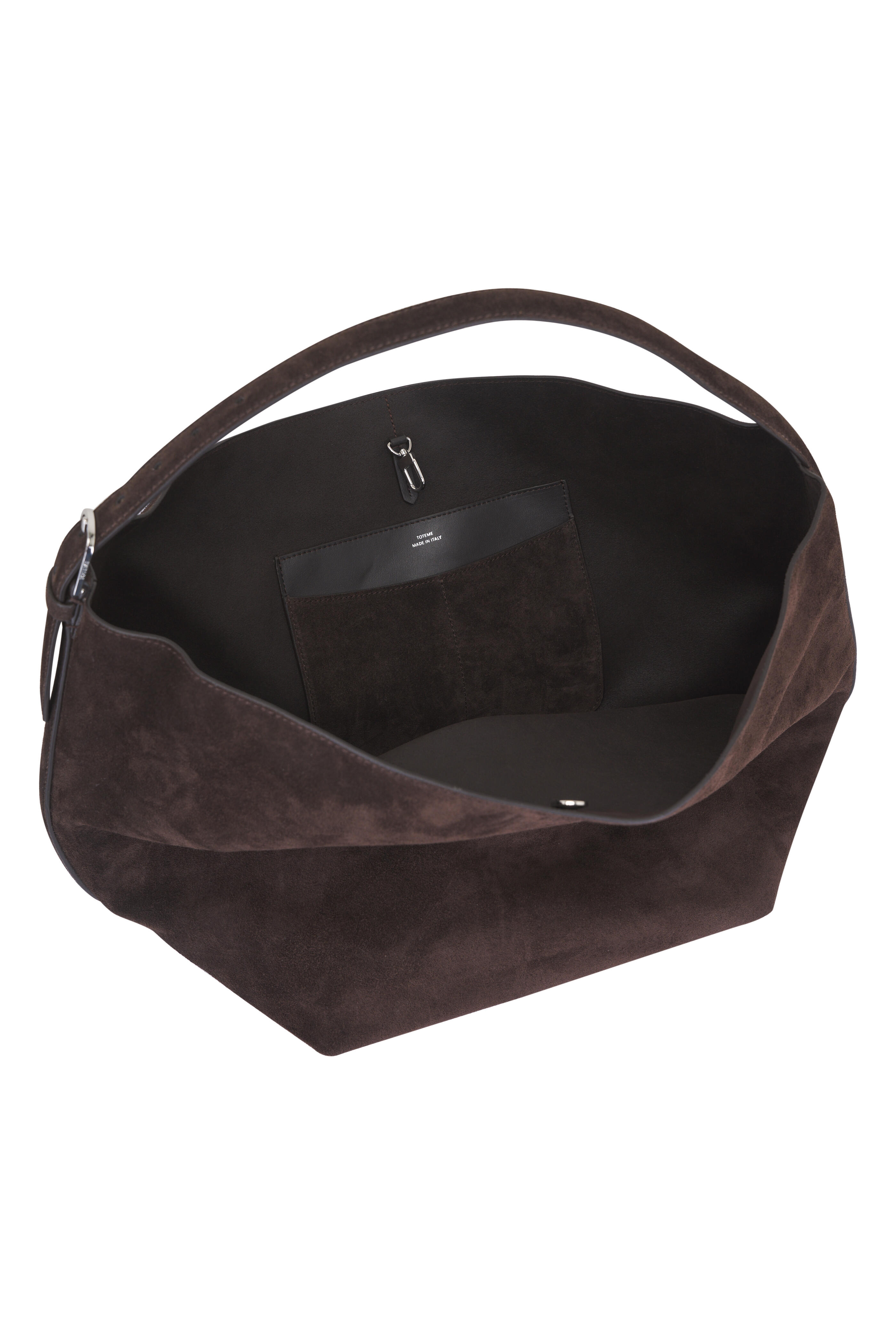 Totême - Brown Suede Belted Tote